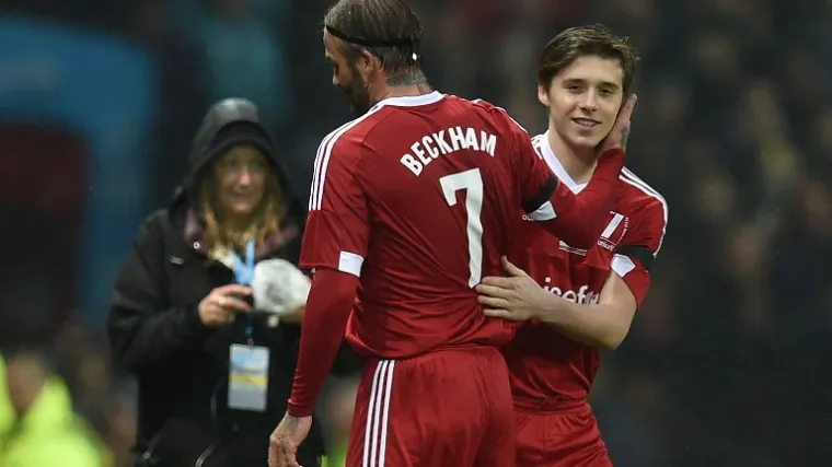 Tribine se užarile kada je umjesto Beckhama ulazio njegov sin