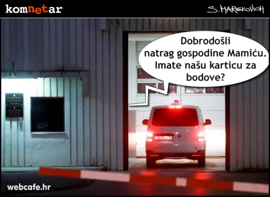 Topla dobrodo&scaron;lica za Mamića u Remetincu