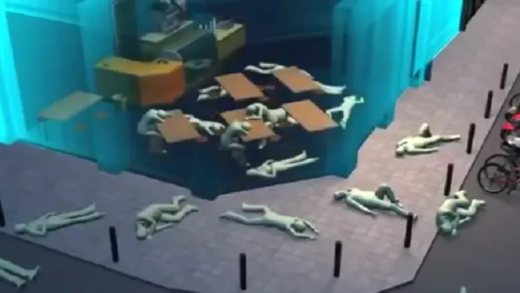 Evo kako su izgledali napadi u Parizu u petak