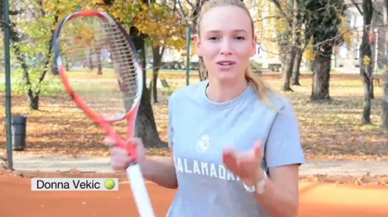 Pogledajte Donnu Vekić u videu Real Madrida!