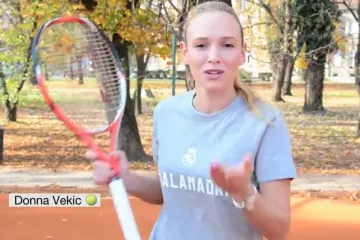Pogledajte Donnu Vekić u videu Real Madrida!