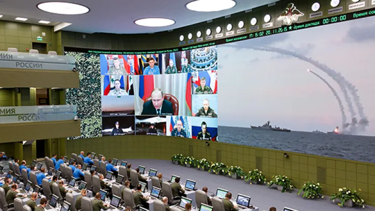 Ruski komandni centar izgleda kao iz filmova o Jamesu Bondu