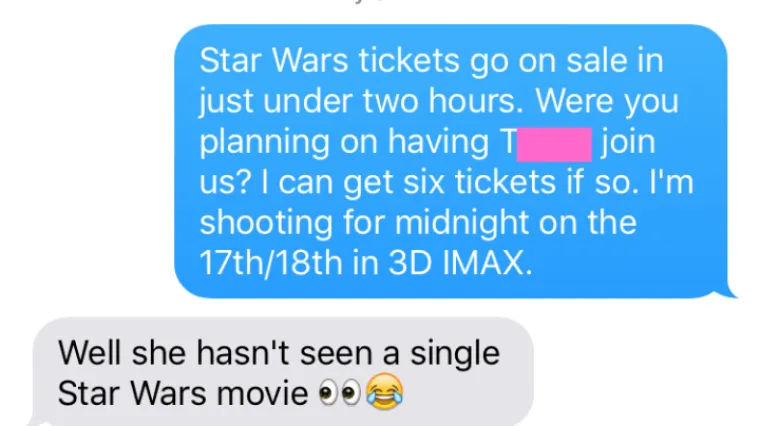 "Sine, kakva ti je to cura?! Uopće nema&scaron; standarde!"