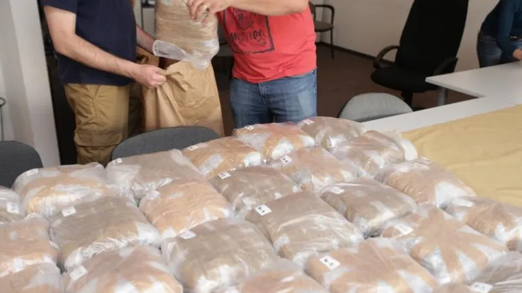 Crnogorci poku&scaron;ali unijeti 34 kilograma marihuane u zemlju