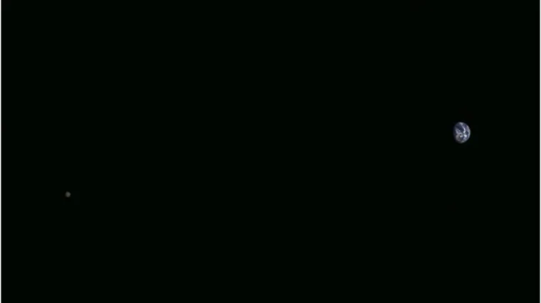 Japanski satelit snimio rijetku fotografiju Mjeseca i Zemlje