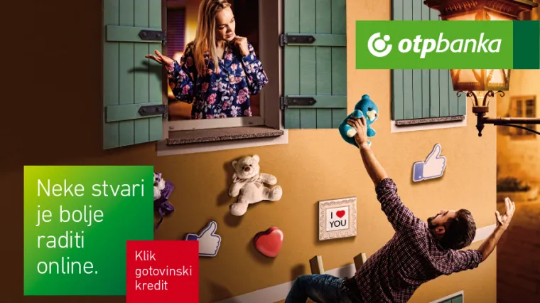 Neke stvari je bolje raditi online - Klik gotovinski kredit OTP banke!