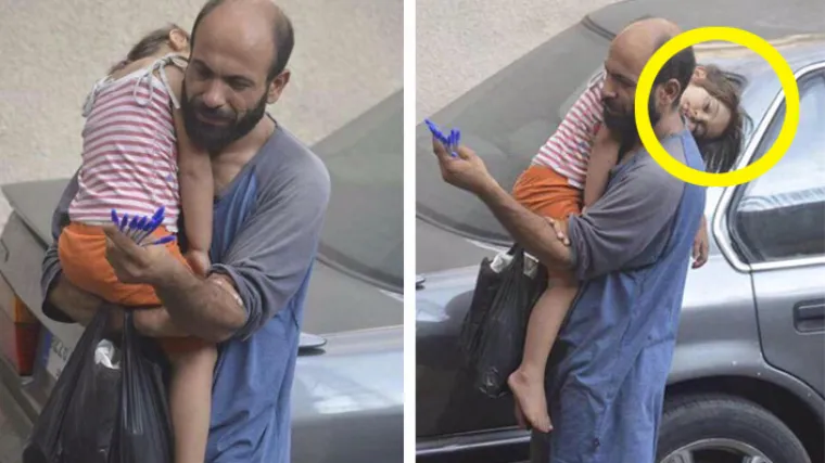 Dirljiva priča o izbjeglici iz Sirije koji je na ulici prodavao kemijske olovke držeći usnulu kćer u rukama