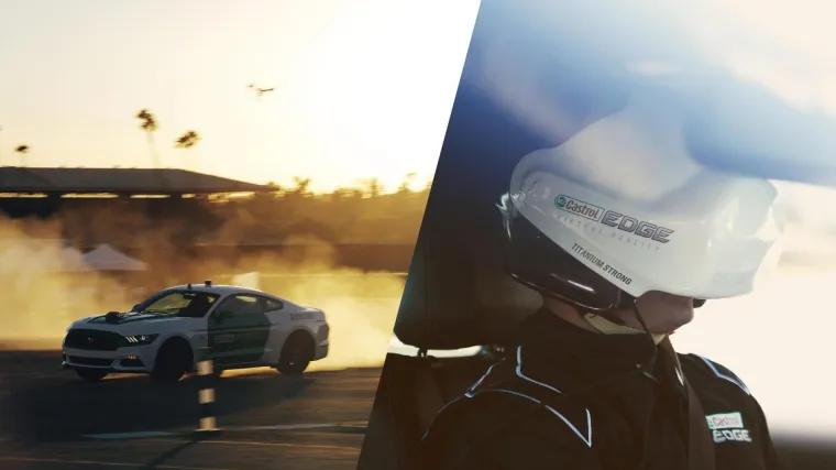 U stvarnosti se voze po parkiralištu, a zapravo se utrkuju u video igri