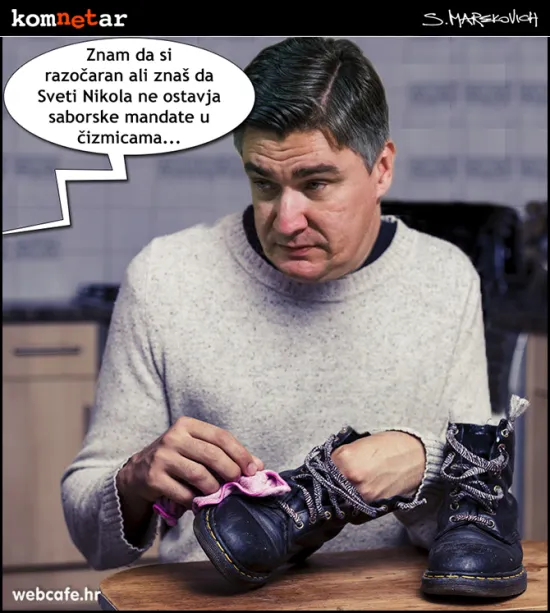 Sinoć, u jednom zagrebačkom stanu