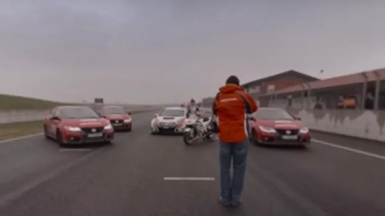 I Honda ima svoj 360-stupanjski video, Civic Type R u glavnoj ulozi