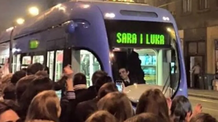 Legenedarna svadba u ZET-ovom tramvaju