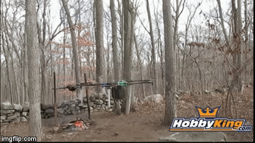 Na dron montirao bacač plamena, nema nam spasa