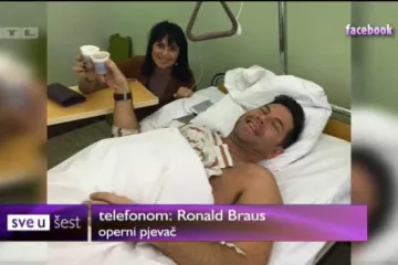 Ronald Braus doživio prometnu nesreću
