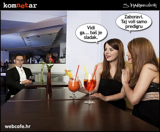 Neku večer u popularnom zagrebačkom baru