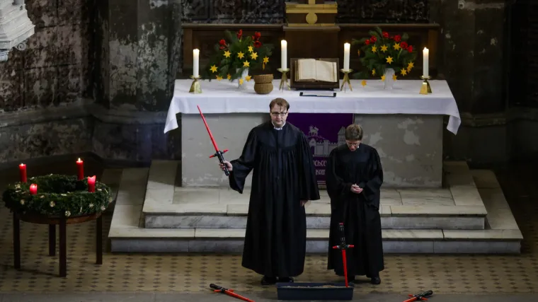 Imaju puno toga zajedničkog: vjernici u Berlinu na misi s temom 'Ratova zvijezda'