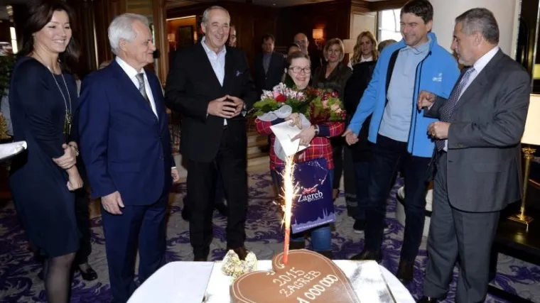 Prvi put u povijesti: Claire Morrison iz Britanije milijunta turistkinja u Zagrebu!