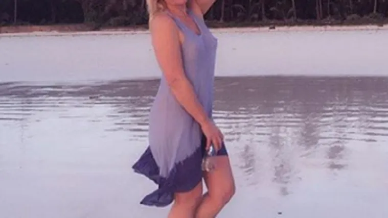 Snježana Mehun uživa na plaži u Keniji