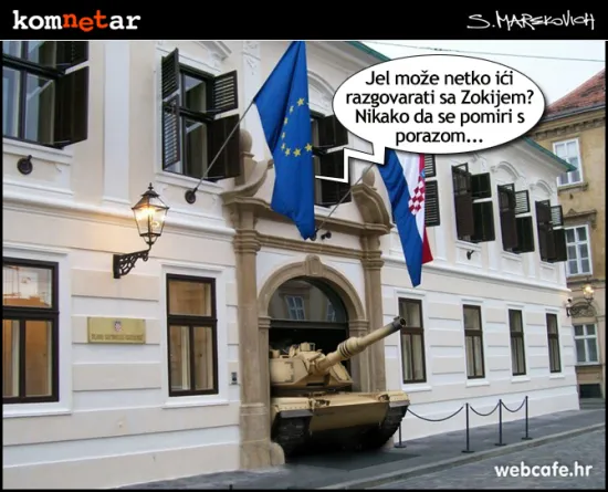 Zoki se ne miri s porazom...