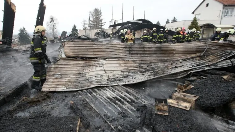 U požaru izgorjela dvorana osnovne škole u Zlatar Bistrici, vrijedna 12 milijuna kuna