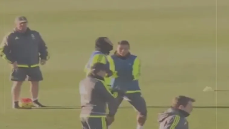 Pogledajte kako se Ronaldo sprdao sa suigračem na treningu