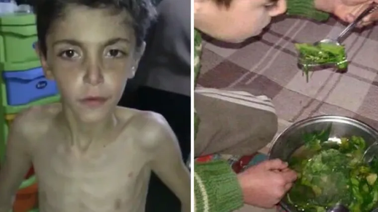 Izgladnjivanje do smrti: sirijska djeca jedu travu i vlastite kućne ljubimce kako bi ostali živi