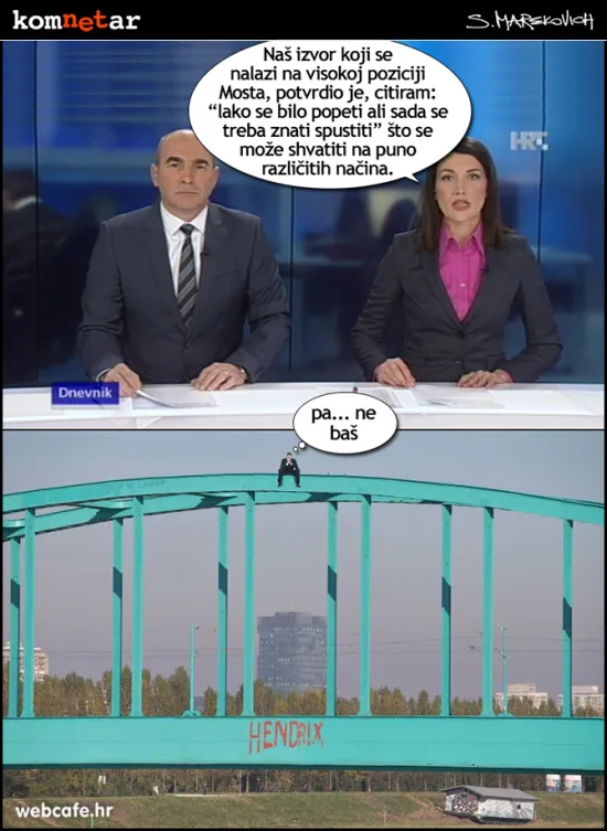 Tko se visoko popne... poslije mora i sići