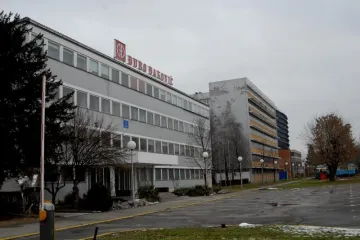 Gorjela upravna zgrada TEP-a Đure Đakovića u Slavonskom Brodu