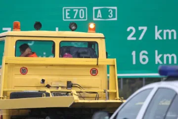 Autocestom A3 između čvorova Okučani i Novska  kreće se vozilo u suprotnom smjeru!