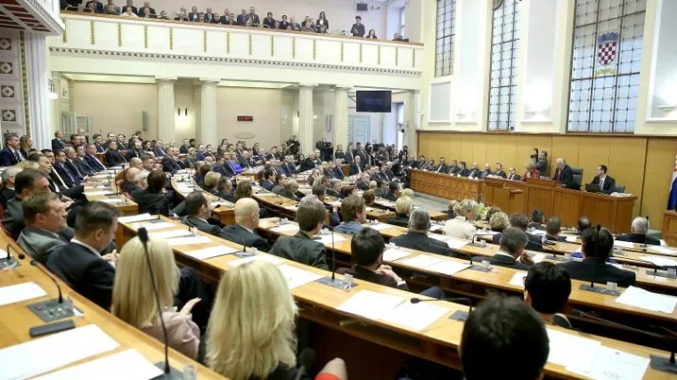 Objavljeno &scaron;to će se zbivati u Saboru idući tjedan