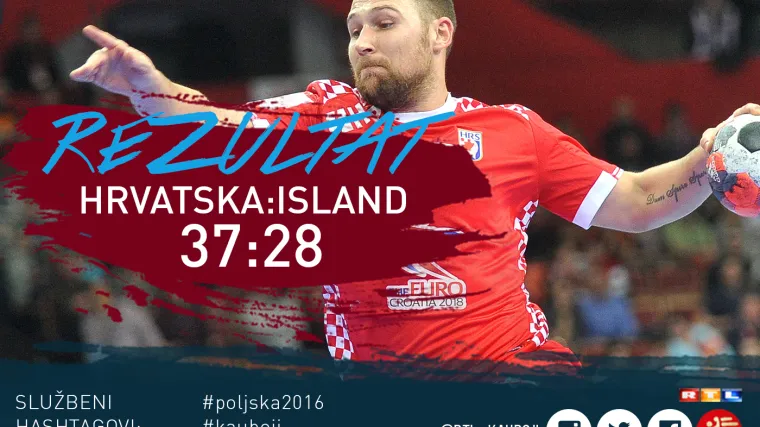 Hrvatska u Katowicama razbila Island i osigurala dva boda za drugi krug!