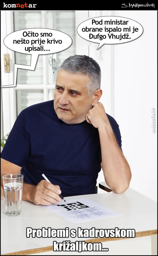 Kad Karamarko zapne pod 8 okomito