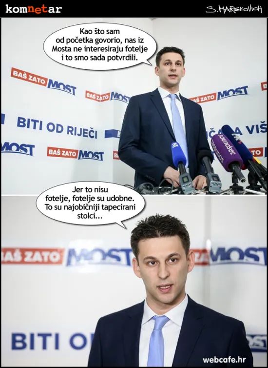 Grmi, sijeva... ali Most je postojano principijelan