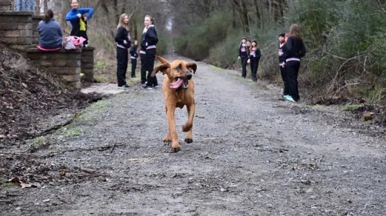 Na startu se priključila trkačima, a u cilj utrčala sedma