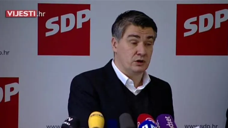 Milanović tvrdi da će SDP u Saboru pokrenuti inicijativu za izglasavanje nepovjerenja Crnoji ukoliko su optužbe istinite