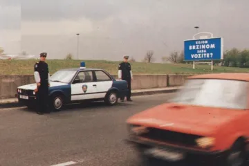 OD FIĆEKA DO MERCEDESA: Ovo su automobili koje je hrvatska policija koristila tijekom godina