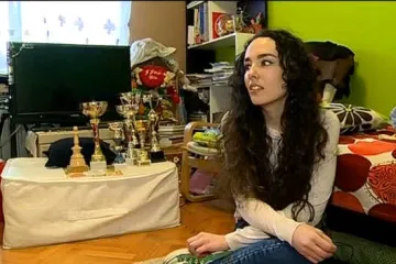 Iva-Mila je viceprvakinja Hrvatske u šahu, a ujedno je i manekenka
