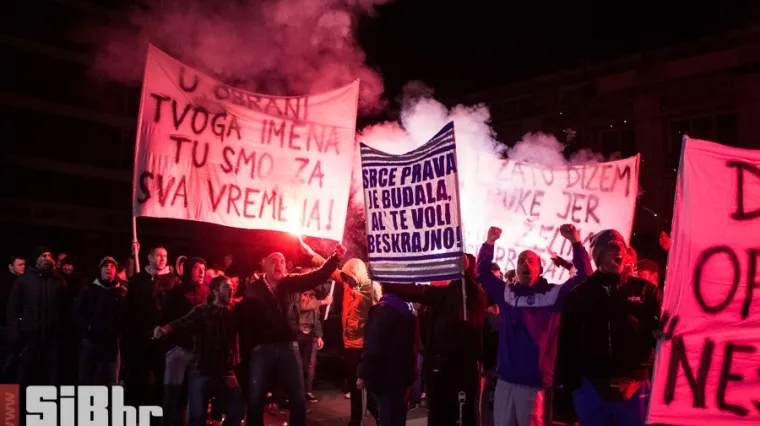 Kohorta prosvjedovala u centru Osijeka