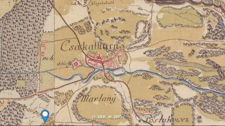 Digitalizirali su karte iz 18. st. Pogledajte kako je izgledao Čakovec!