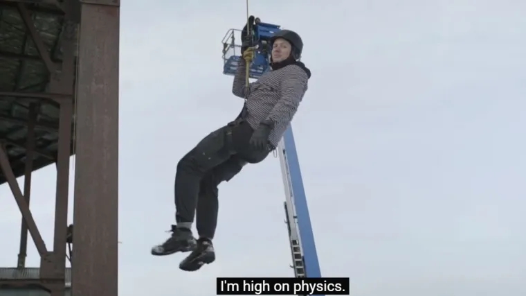 Ono kad stvarno vjeruješ Newtonovim zakonima