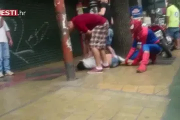 Argentinac odjeven u kostim Spidermana uhvatio lopova