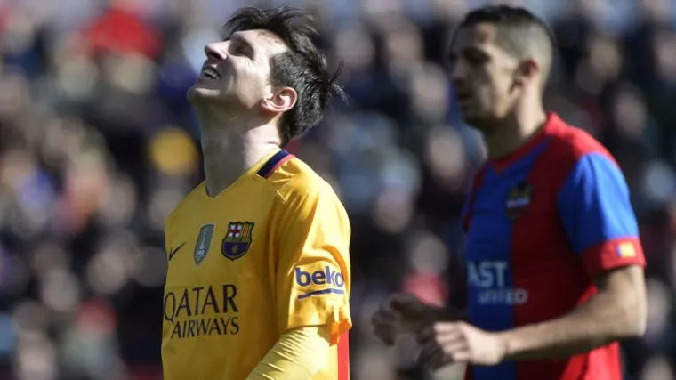 Messiju poni&scaron;tena dva pogotka, ali Barcelona slomila žilavi Levante