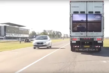 Pogledajte kako "prozirni" kamion smanjuje broj prometnih nesreća