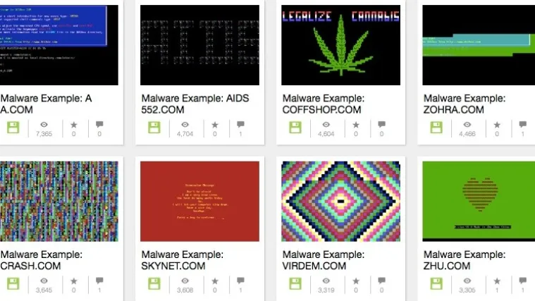 Posjetite Malware muzej i pogledajte što je nekad napadalo računala