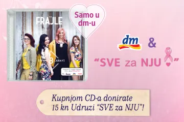 Kupite novi CD grupe The Frajle i pomozite udruzi SVE za NJU!