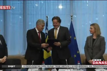 Predsjednik predsjedništva Bosne i Hercegovine predao zahtjev za članstvo u Europskoj uniji