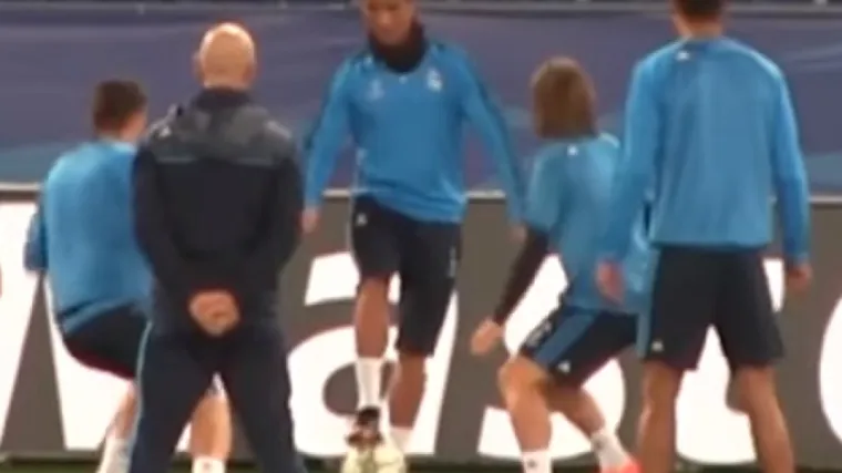 Ronaldo se na treningu poigravao s Hrvatima