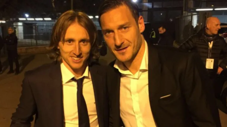 Ostvario dječački san: Veliki Totti na&scaron;em je Luki Modriću idol od ranog djetinjstva