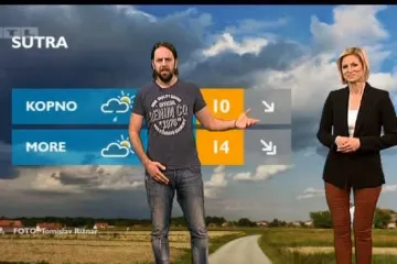 Ante Cash se pridružio Dunji Mazzocco Drvar u RTL-ovoj vremenskoj prognozi