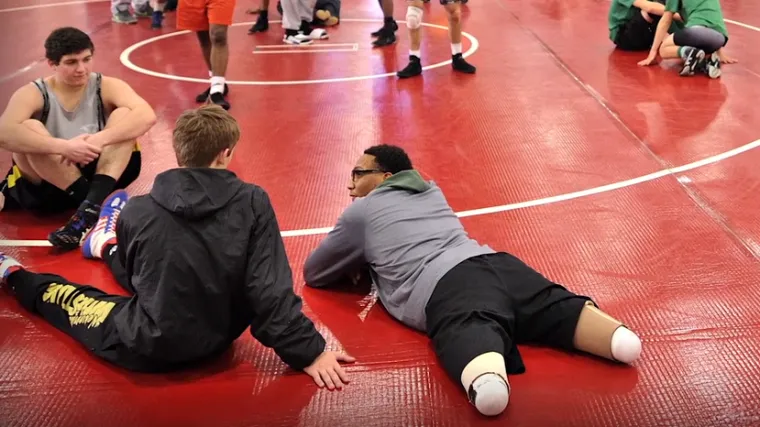 Za njega ne postoje prepreke: mladi hrvač kojem su amputirane noge je državni prvak