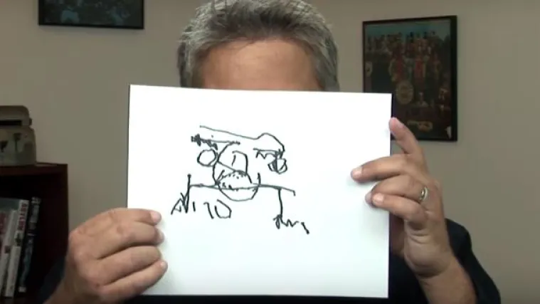 Pokazao kako slijepi crtaju i na&scaron;alio se na svoj račun